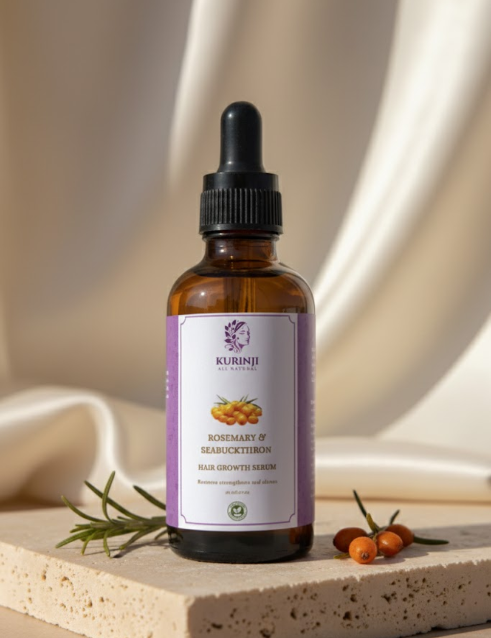 Rosemary & Sea Buckthorn Hair  growth Serum