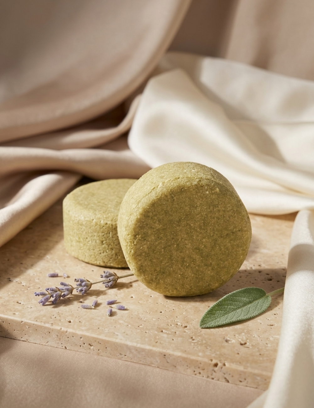 Anti-Dandruff Hair Care Combo  (Neem & Nettle Shampoo Bar + Amla & Lemon Conditioner Bar)