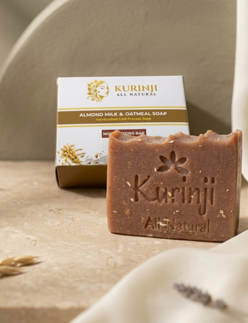 Almond milk and Oat meal soap