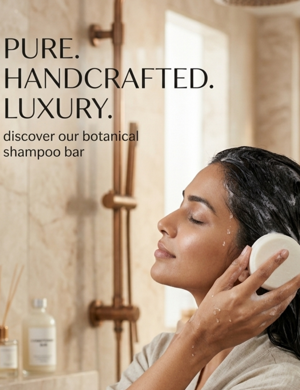 Coconut & Rice Protein Strengthening Shampoo Bar