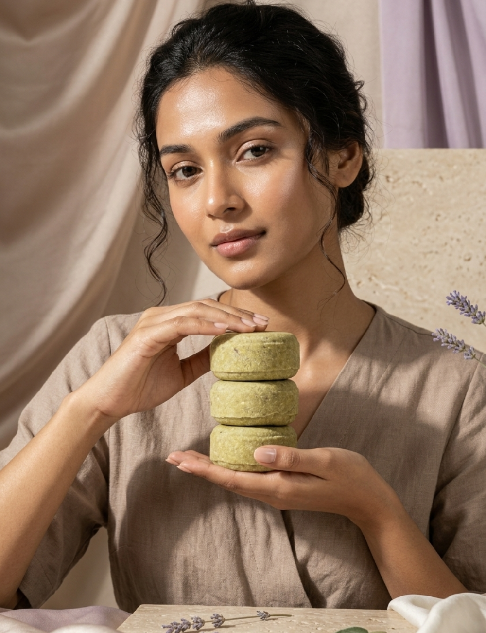 Neem & Rhassoul Clay Shampoo Bar