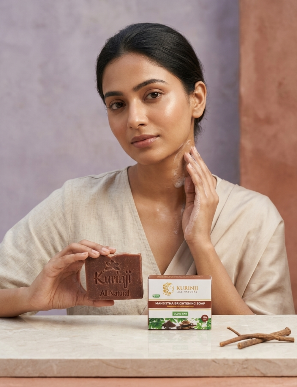 Manjistha – Brightening & Clarifying Bar