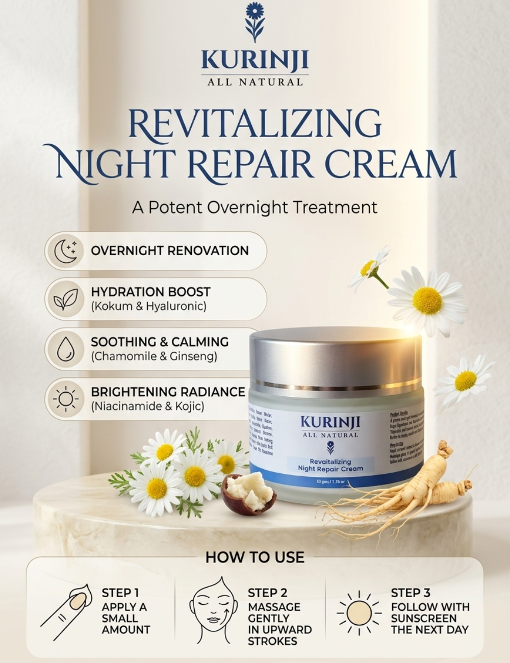 Revitalizing Night Repair Cream
