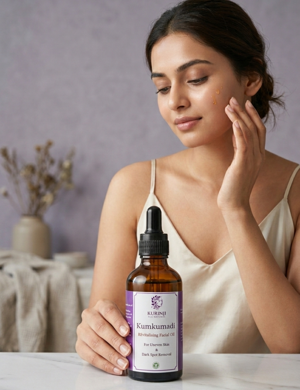 Kumkumadi  - Revitalising Facial Oil, For Uneven Skin & Dark Spot Removal