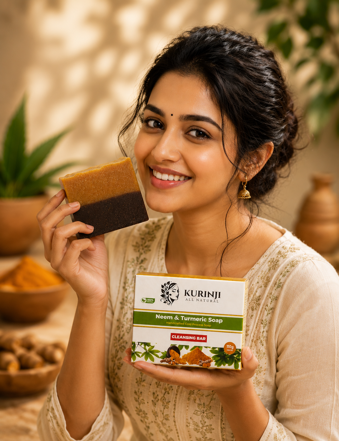 Neem & Turmeric – Purifying & Balancing Bar